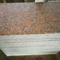 Honed maple red granite  paving tiles